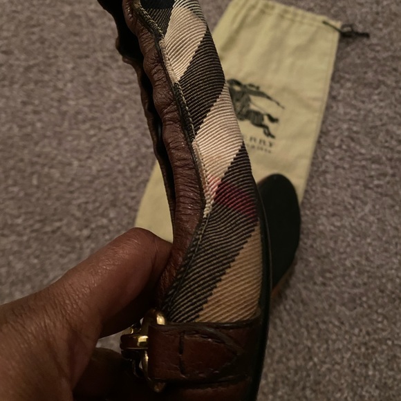 Authentic BURBERRY House Check Canvas Ballerinas - Picture 10 of 14